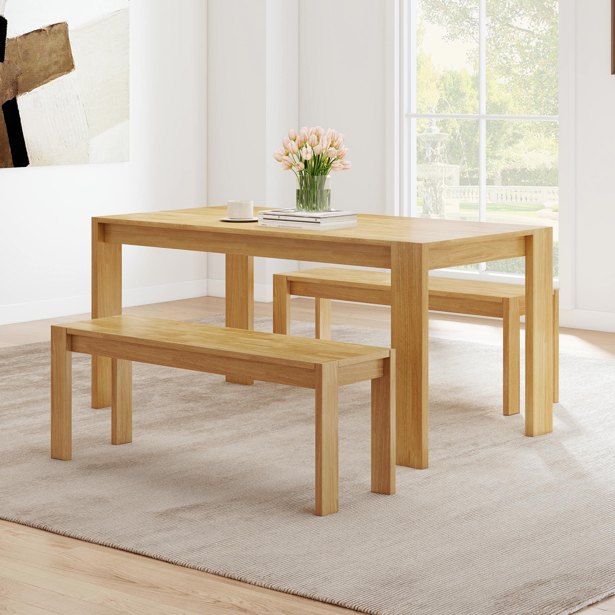Mason Dining Table Set For 4-6