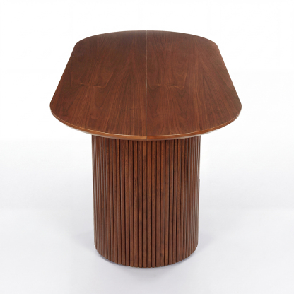 Mateo Oval Dining Table With Dove Chairs Set