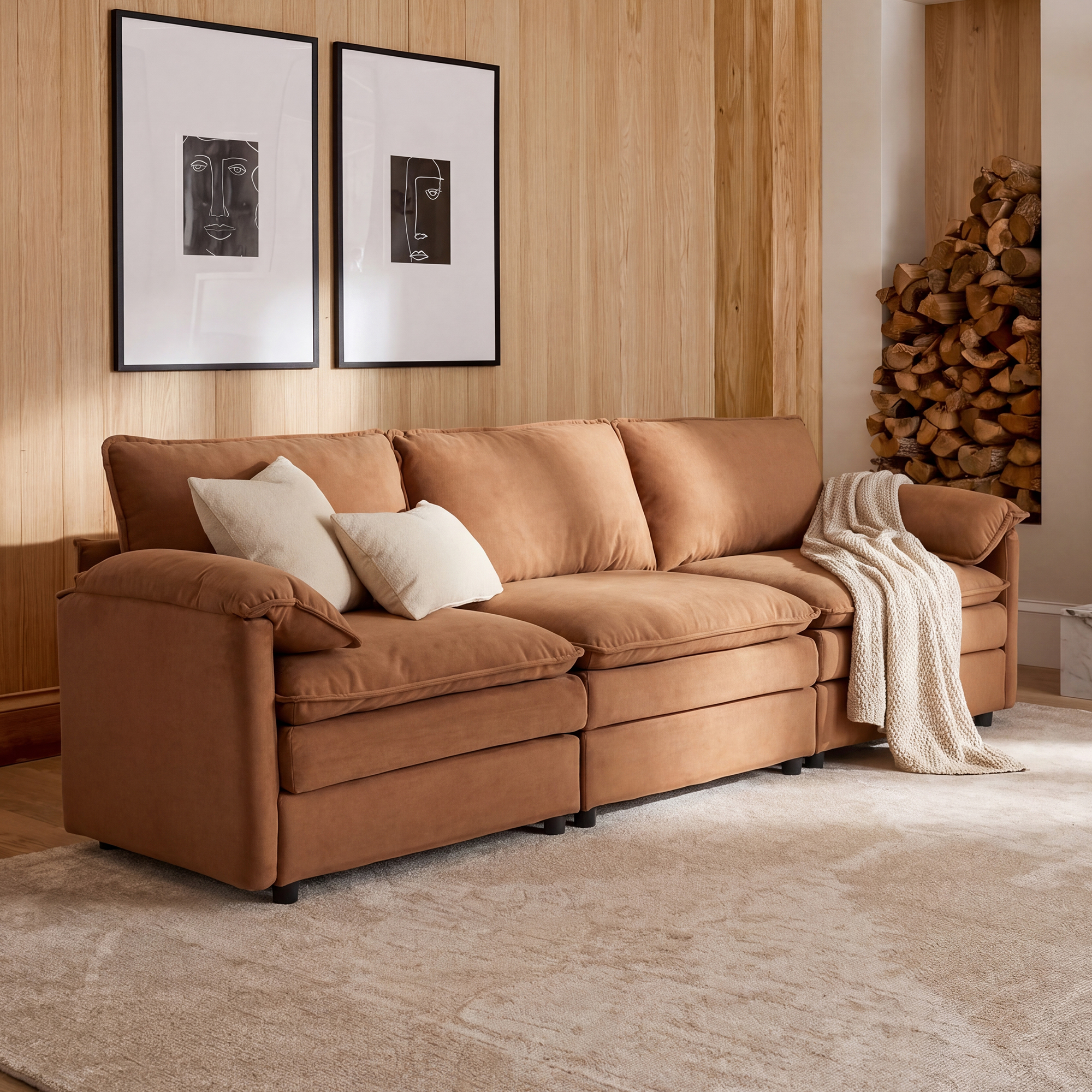 Livia Luxury Modular Sofa