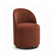 Ryan Modern Upholstered Swivel Dining Chair