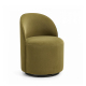 Ryan Modern Upholstered Swivel Dining Chair