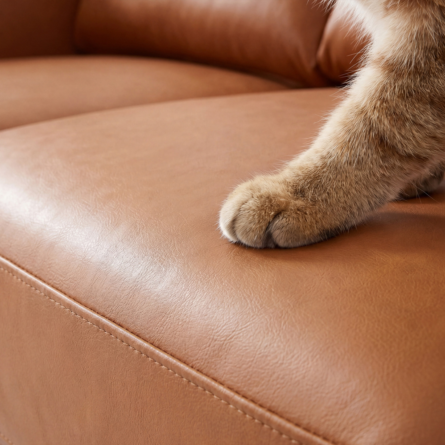 Leen Sectional Sofa - Modern Brown Sofa
