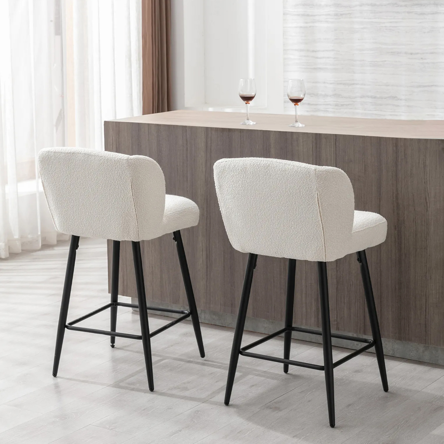 Ember Counter & Bar Stools (Set of 2)