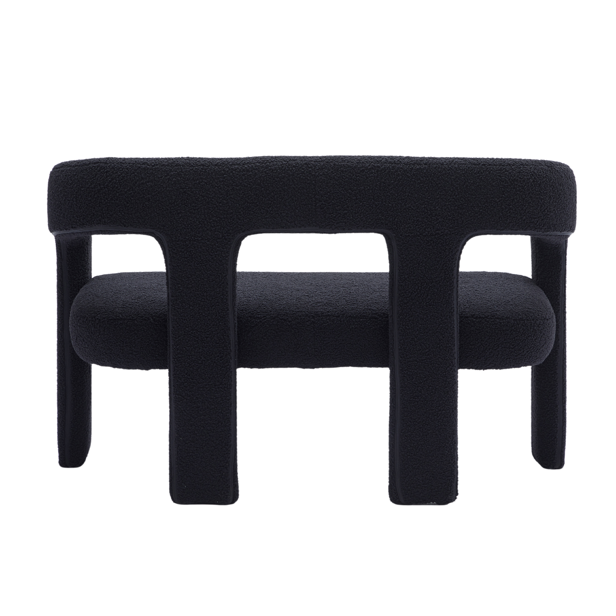 Dove 47'' Bench with Back