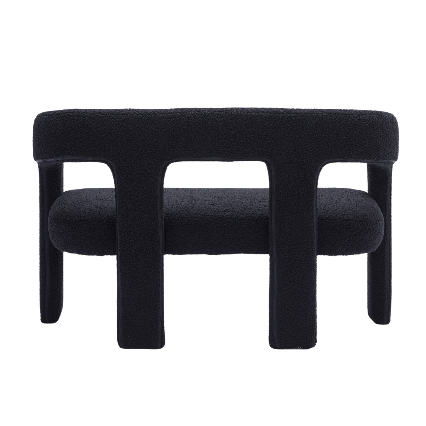 Dove 47'' Bench with Back