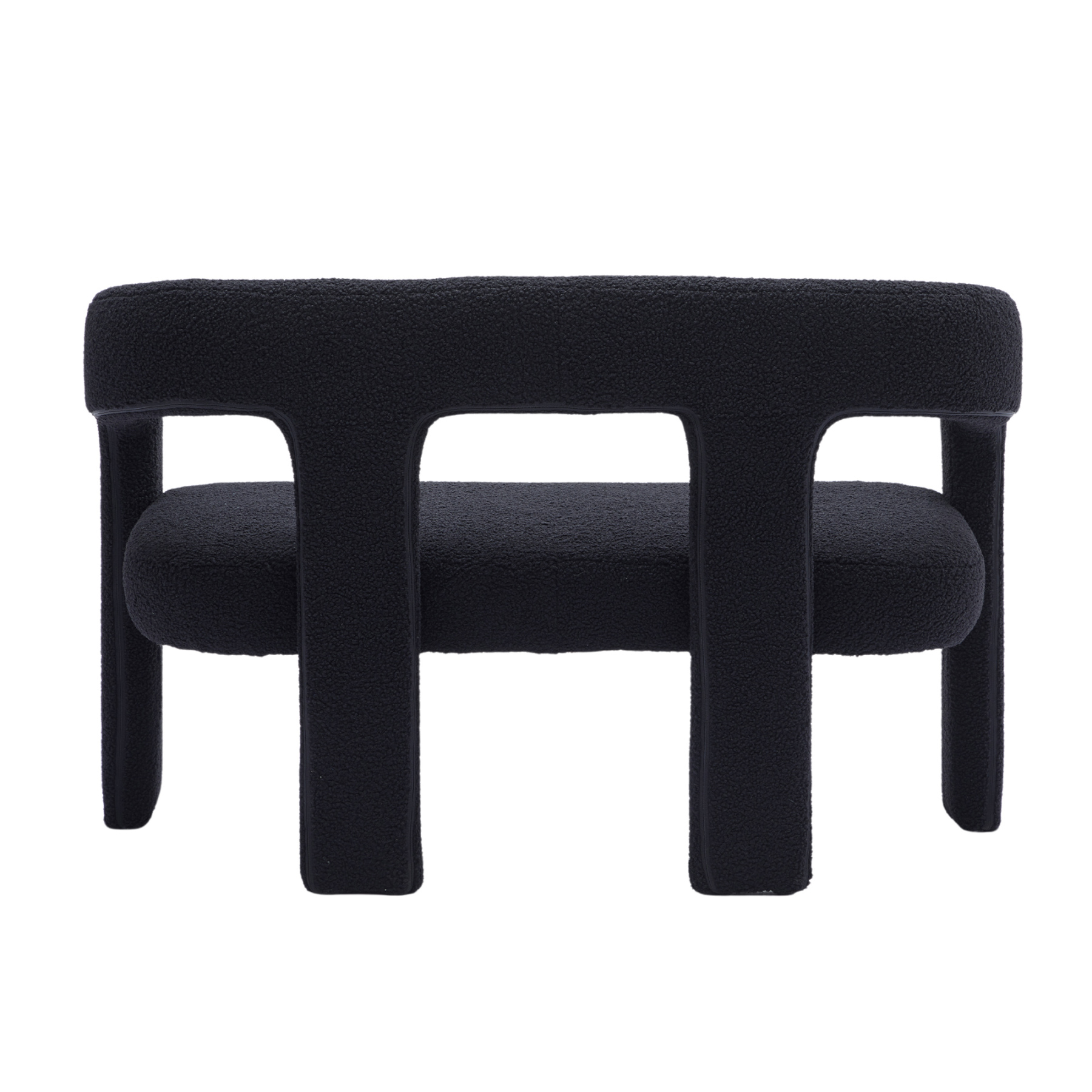 Dove 47'' Bench with Back