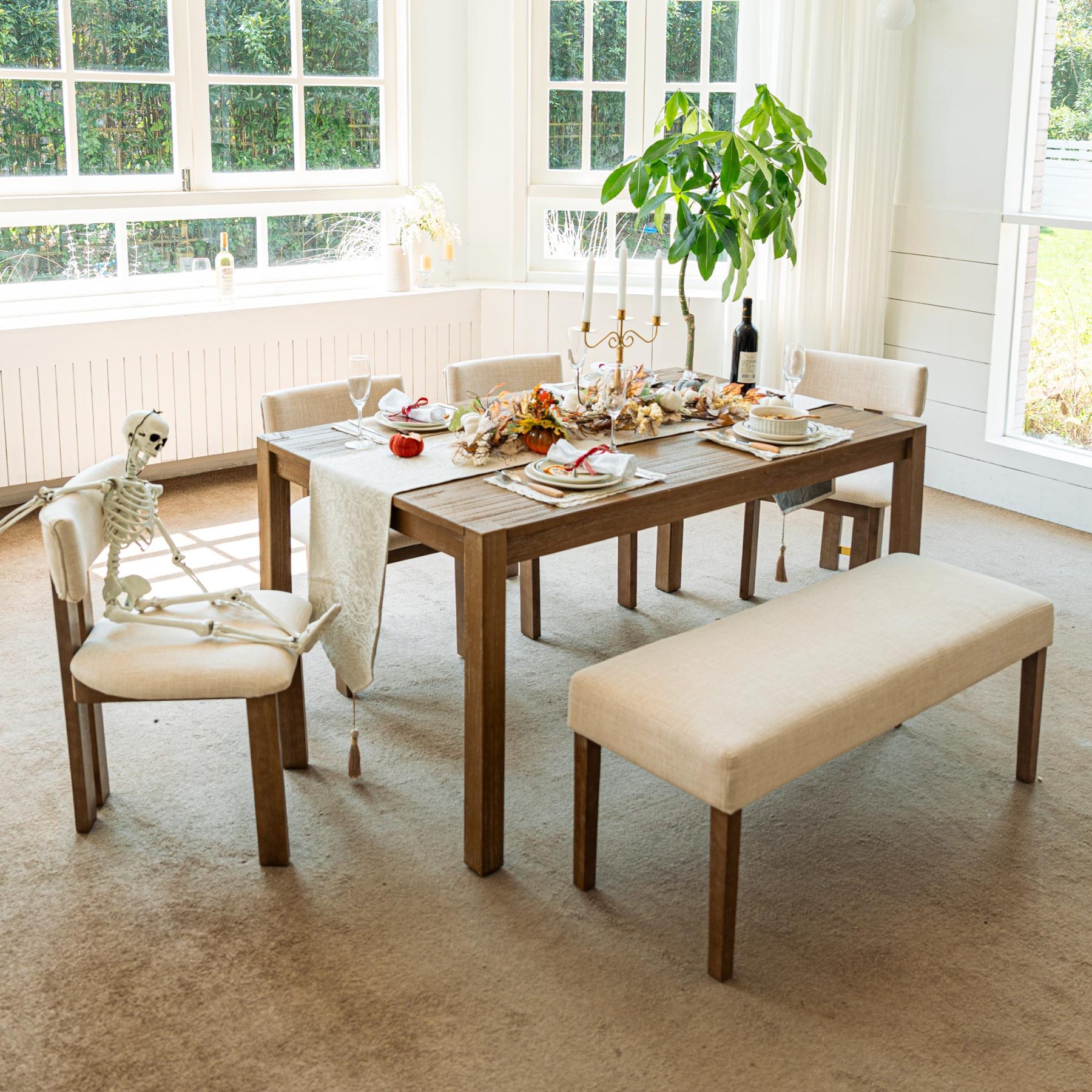 Lane Dining Table Set For 4-6