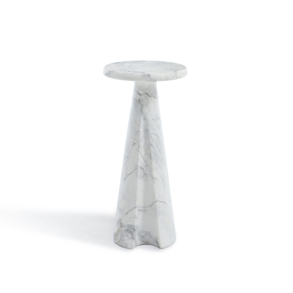 Lauren Cultured Marble Side Table