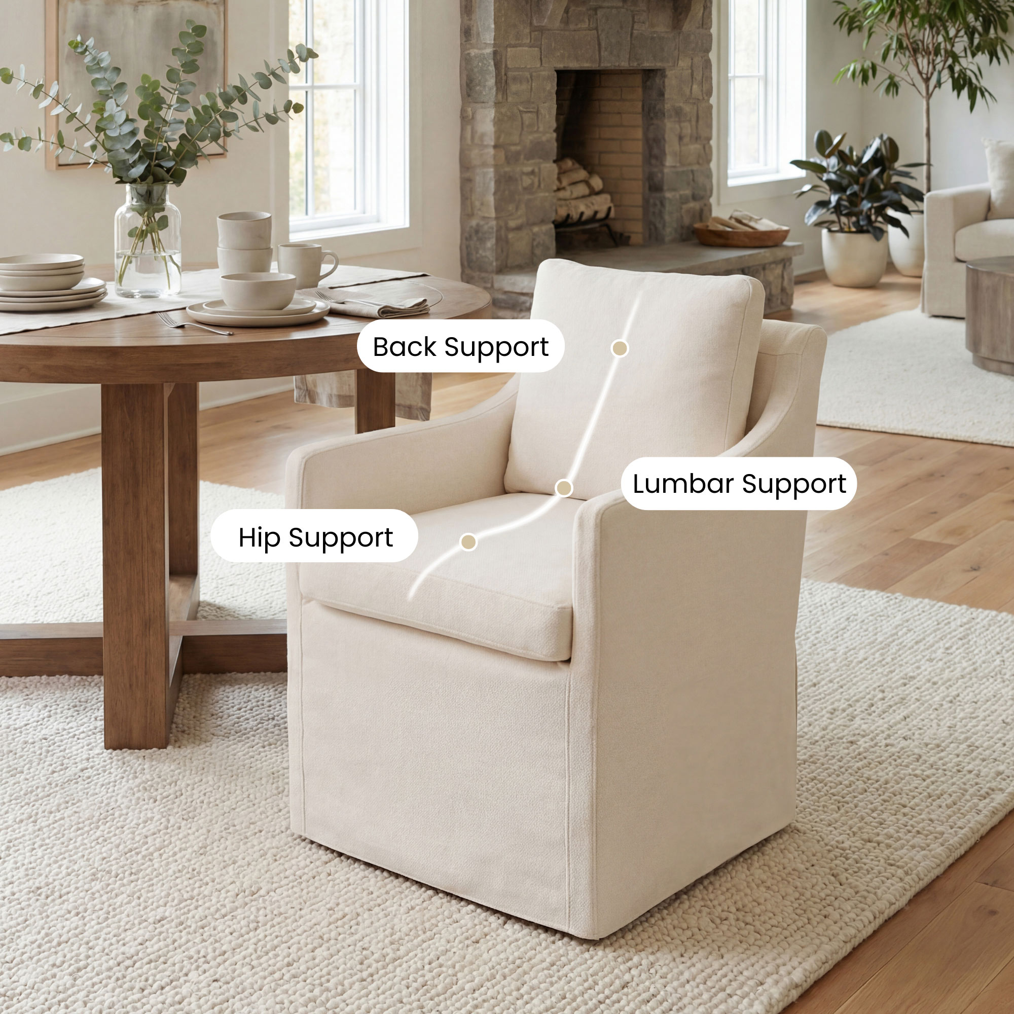 Hank Upholstered Dining Chair