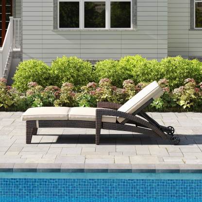 Brich Outdoor Chaise Lounge (Set of 2)