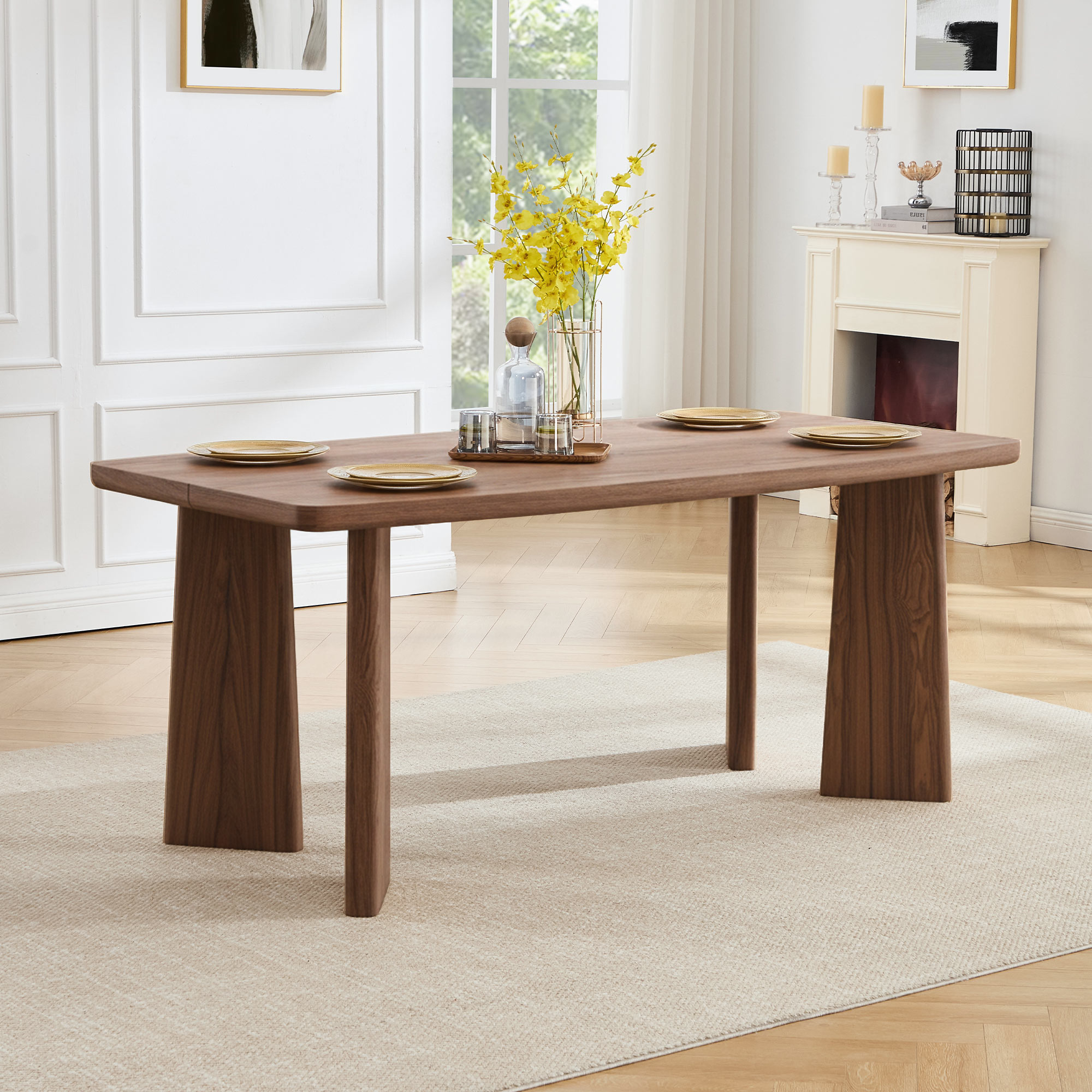 Rectangle Dining Table Set