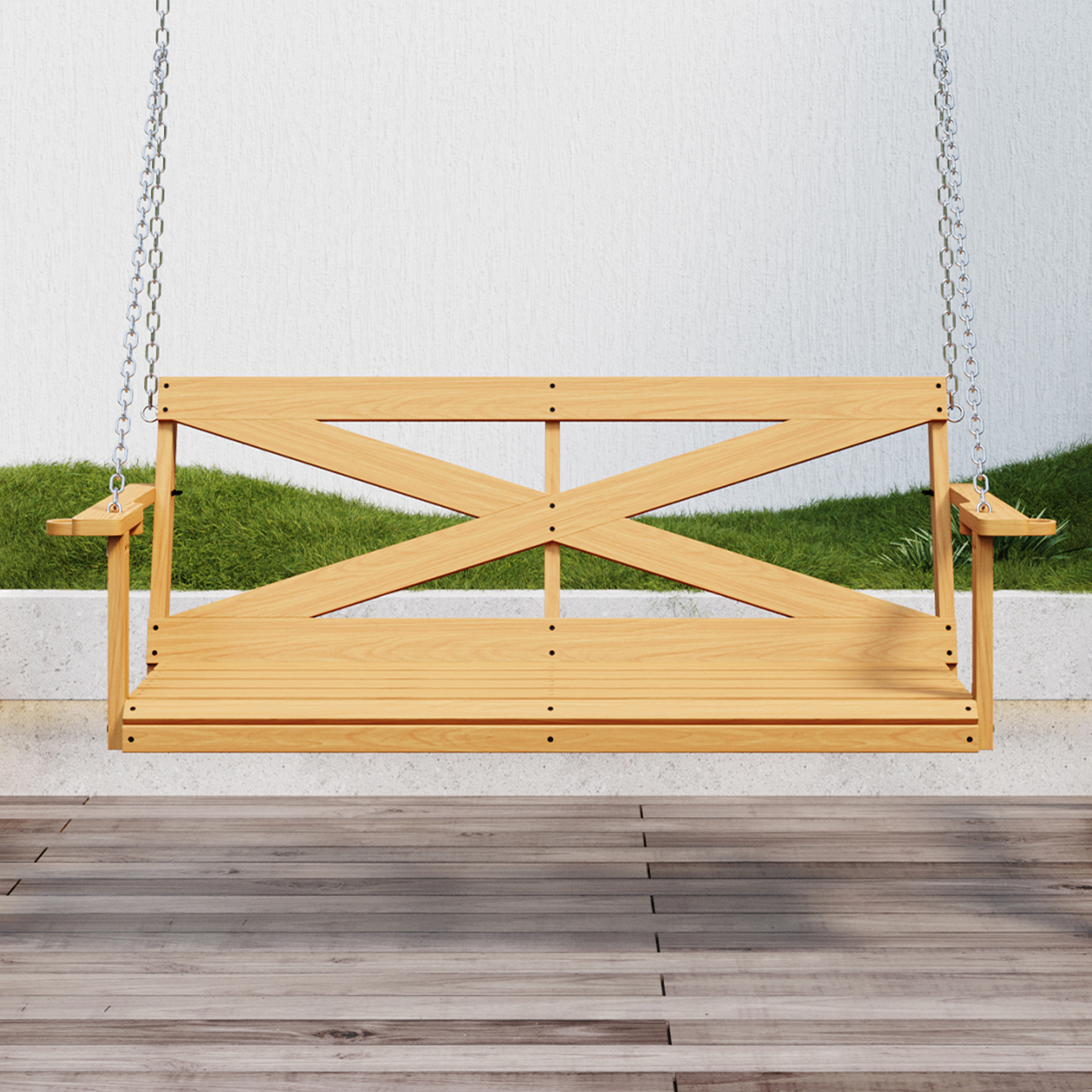 Folu Wood Outdoor Swing