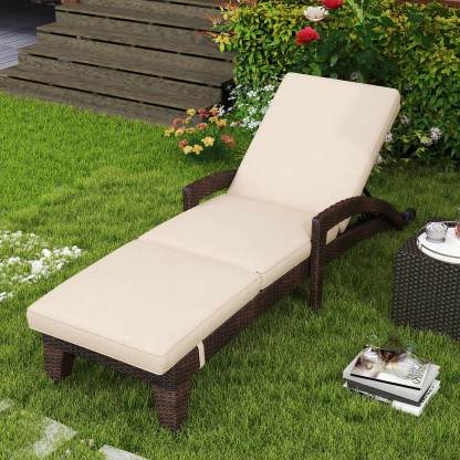 Brich Outdoor Chaise Lounge (Set of 2)