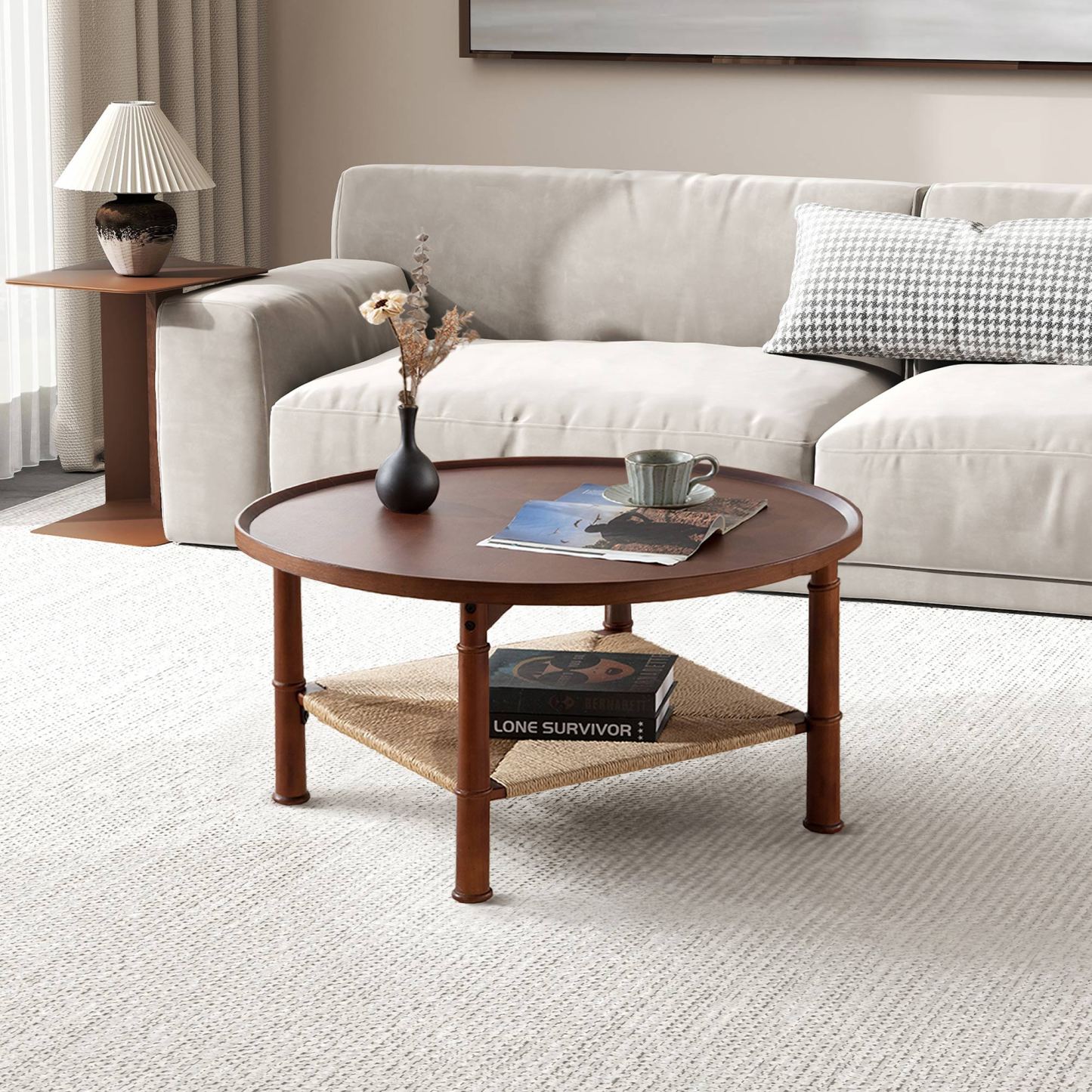 Maude Round Coffee Table