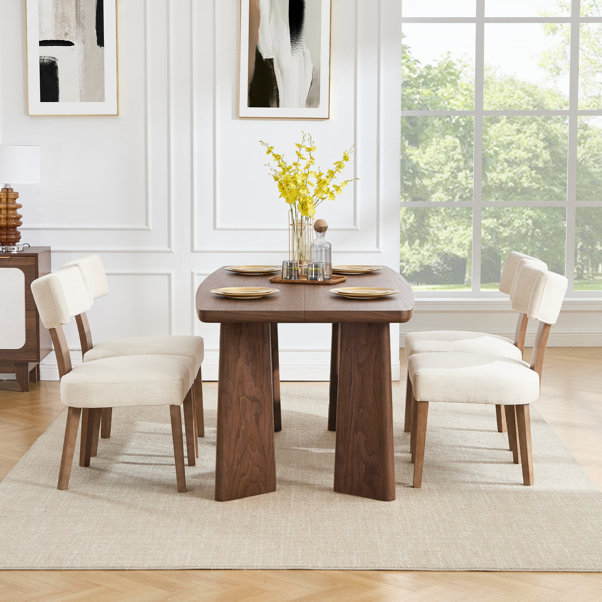 Rectangle Dining Table 71''