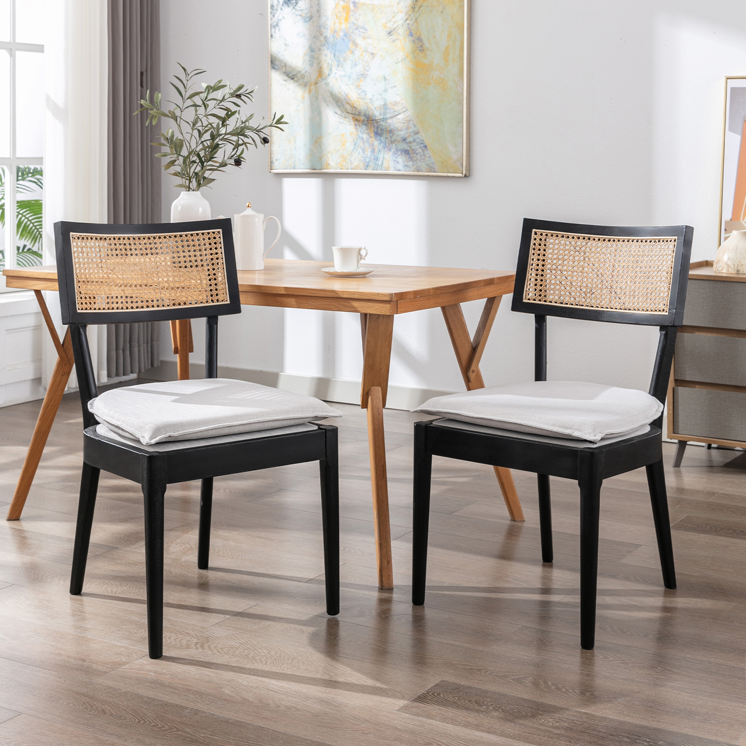 Walter Cane Dining Chair (Set of 2)