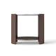 Gia Cultured Marble Side Table