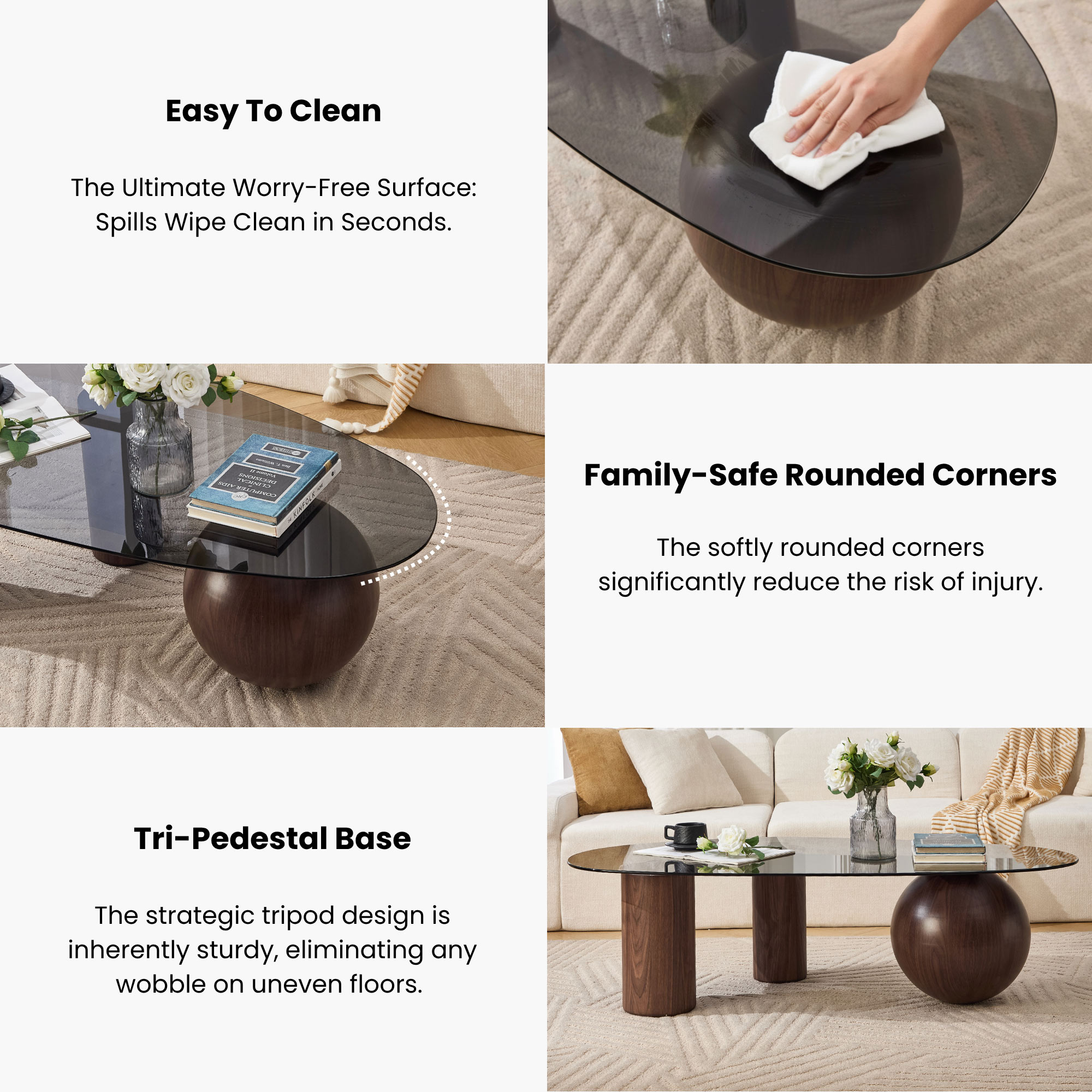 Eden Modern Coffee Table