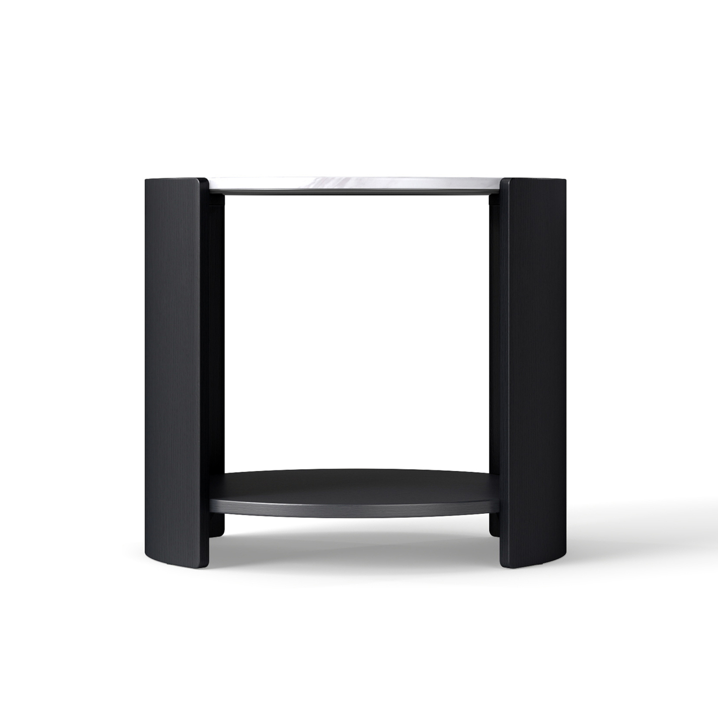 Gia Cultured Marble Side Table