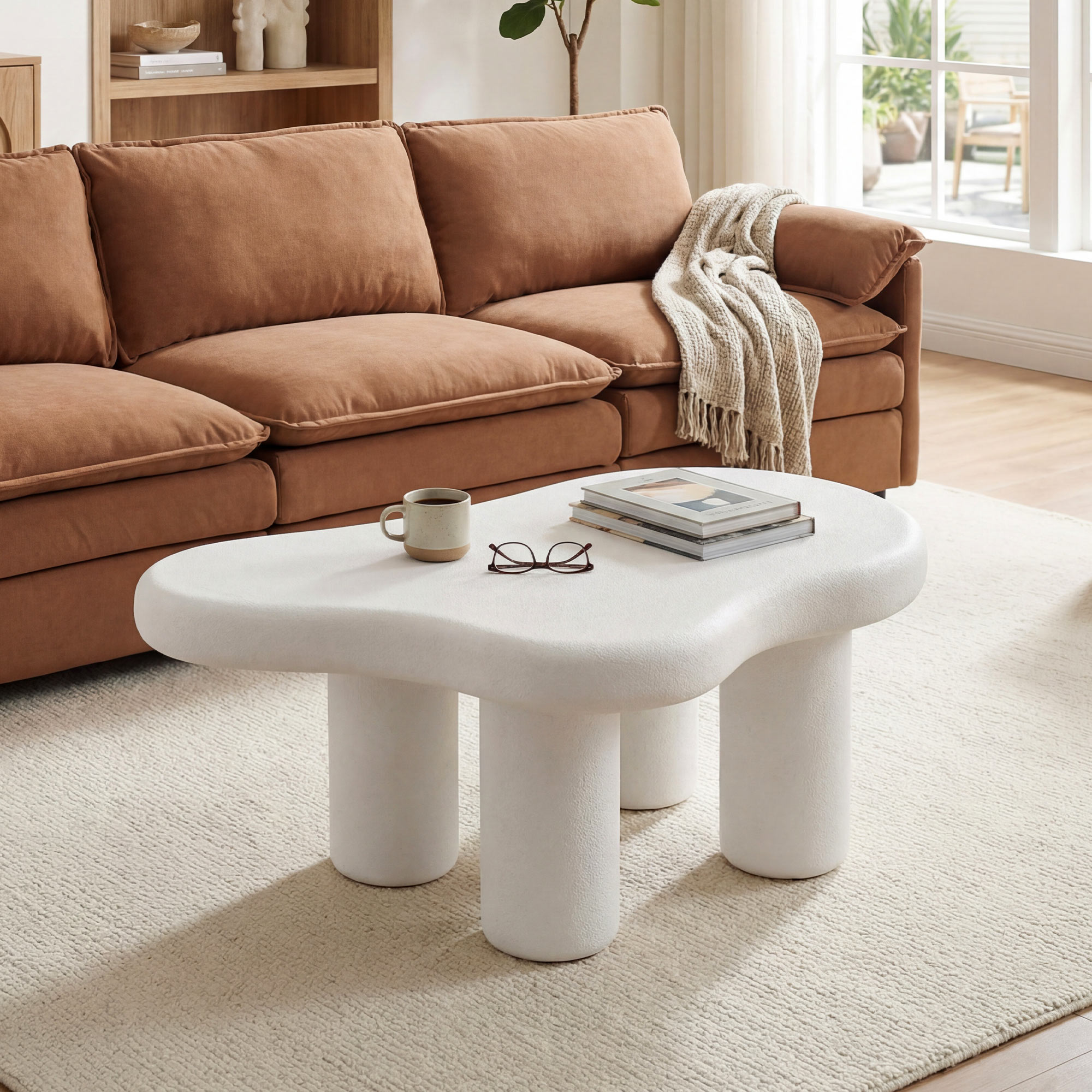 Olivia Cloud Affordable Coffee Table – Modern Design | DAYALANE