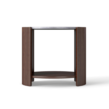 Gia Cultured Marble Side Table