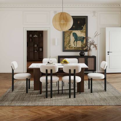 Alex 63'' Rectangle Dining Table Set