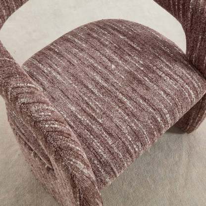 Eva Accent Chair with Ottoman