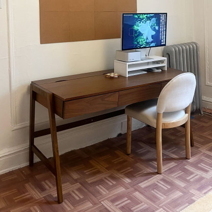 Leah 59'' Storage Desk