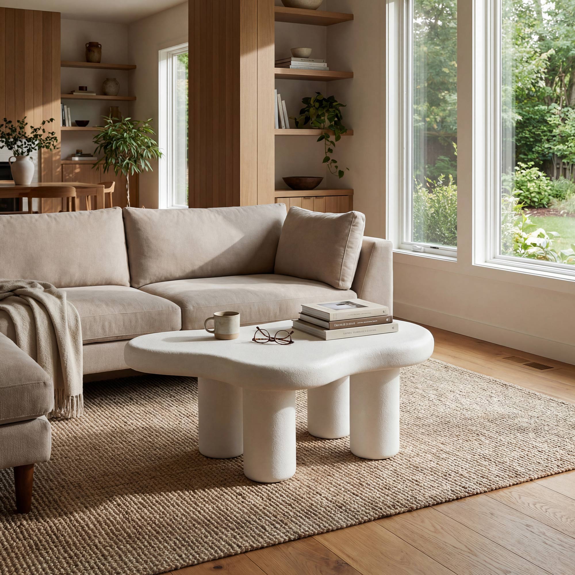 Olivia Cloud Affordable Coffee Table – Modern Design | DAYALANE