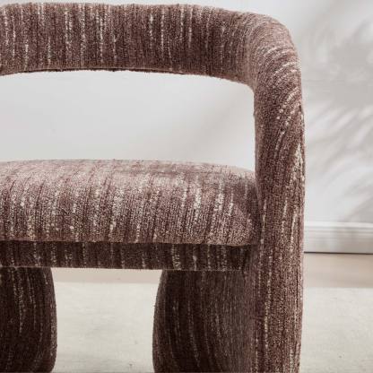 Eva Accent Chair with Ottoman