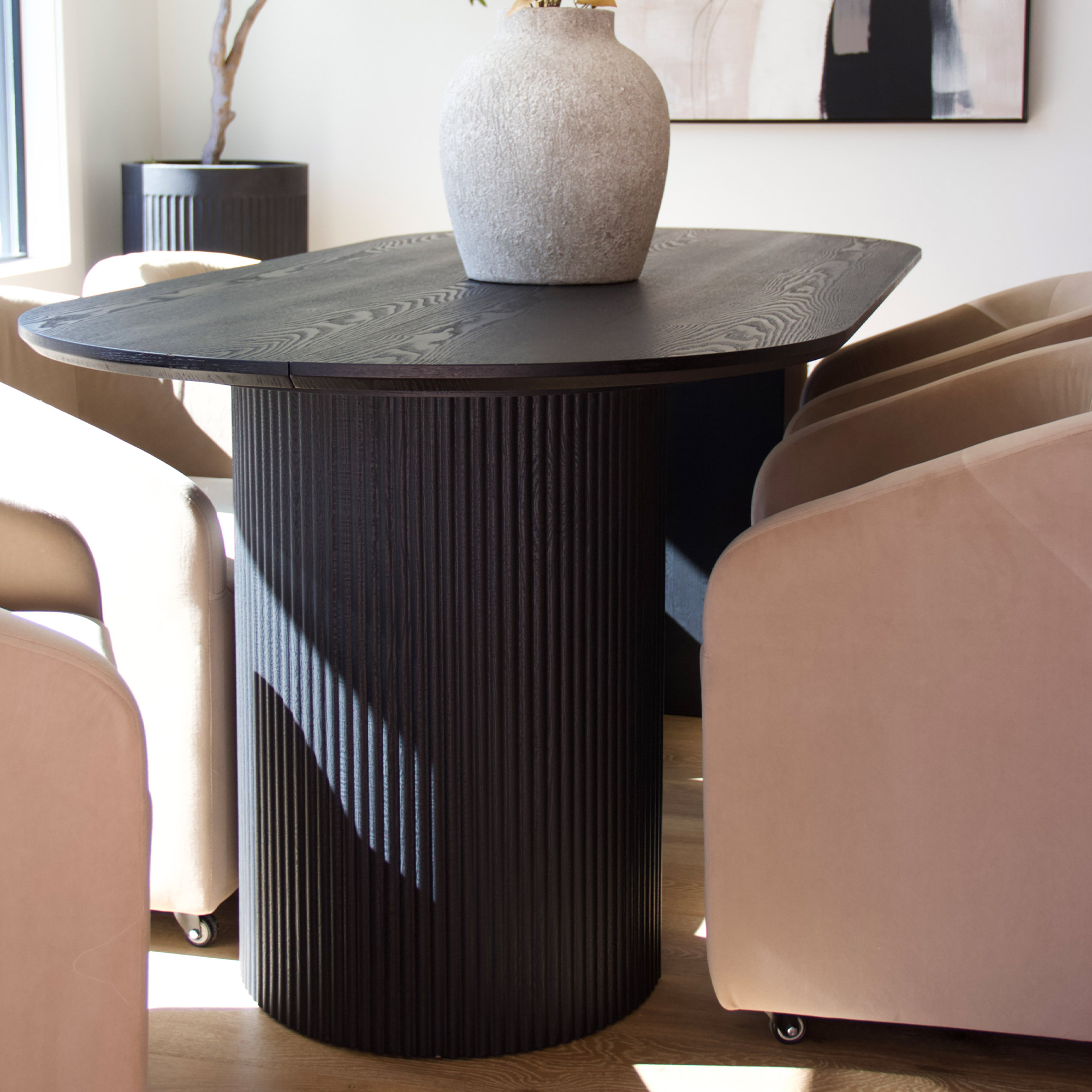 Mateo Oval Dining Table 79''