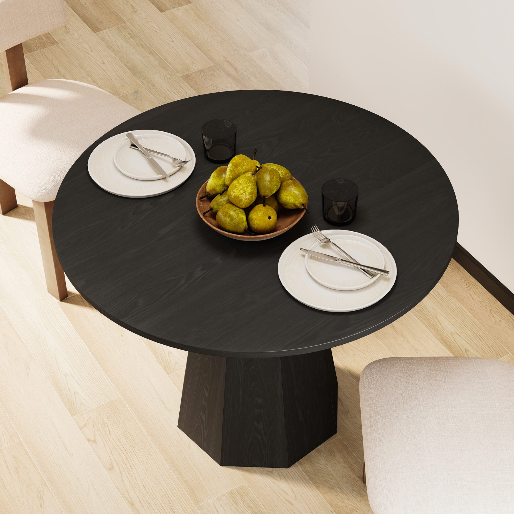 Clark 39" Round Dining Table Set