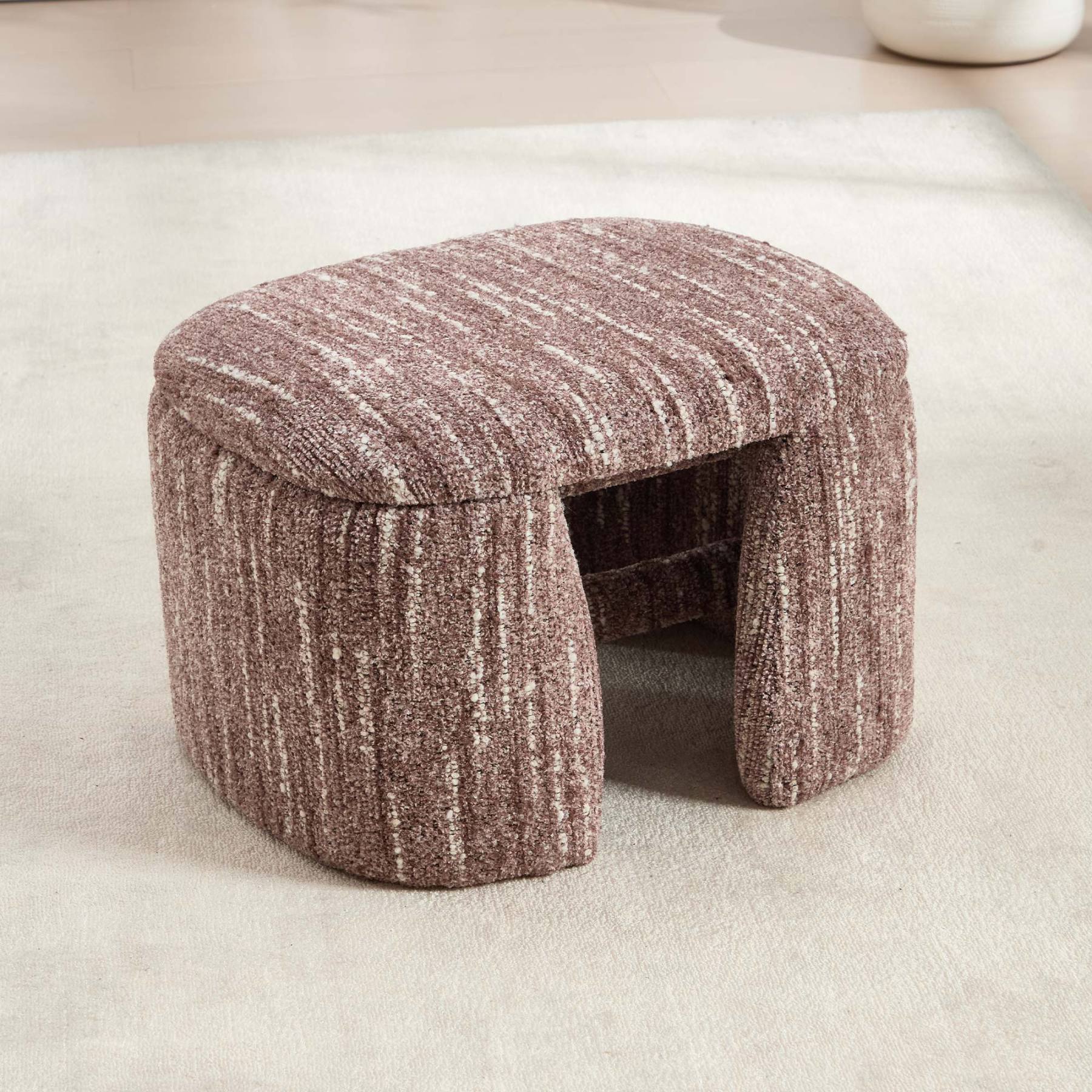 Eva Accent Chair with Ottoman