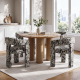 Dove Modern Upholstered Dining Chair-