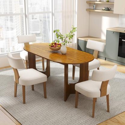 Robert 63'' Dining Table Set 