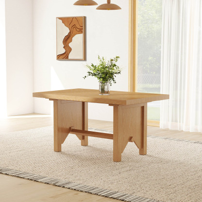 Flex Extendable Dining Table Set 54"-72"