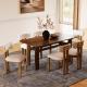 Leon Wooden Dining Table 63''
