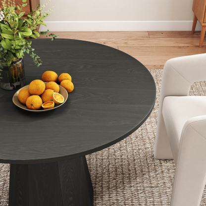 Clark 39" Round Dining Table Set for 4