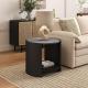 Gia Cultured Marble Side Table