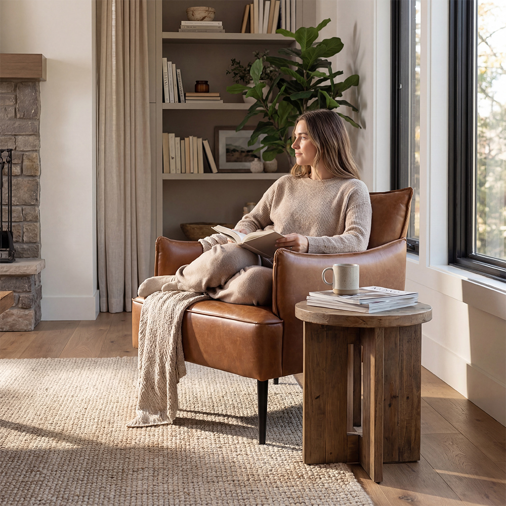 Brody Leather Armchair