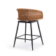 Neil Bohemian Swivel Cane Bar Set