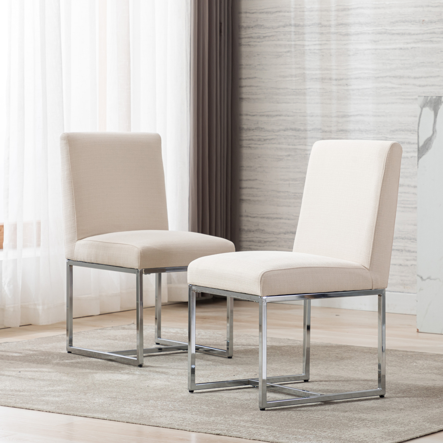 Rectangle Dining Chairs (Set of 2)
