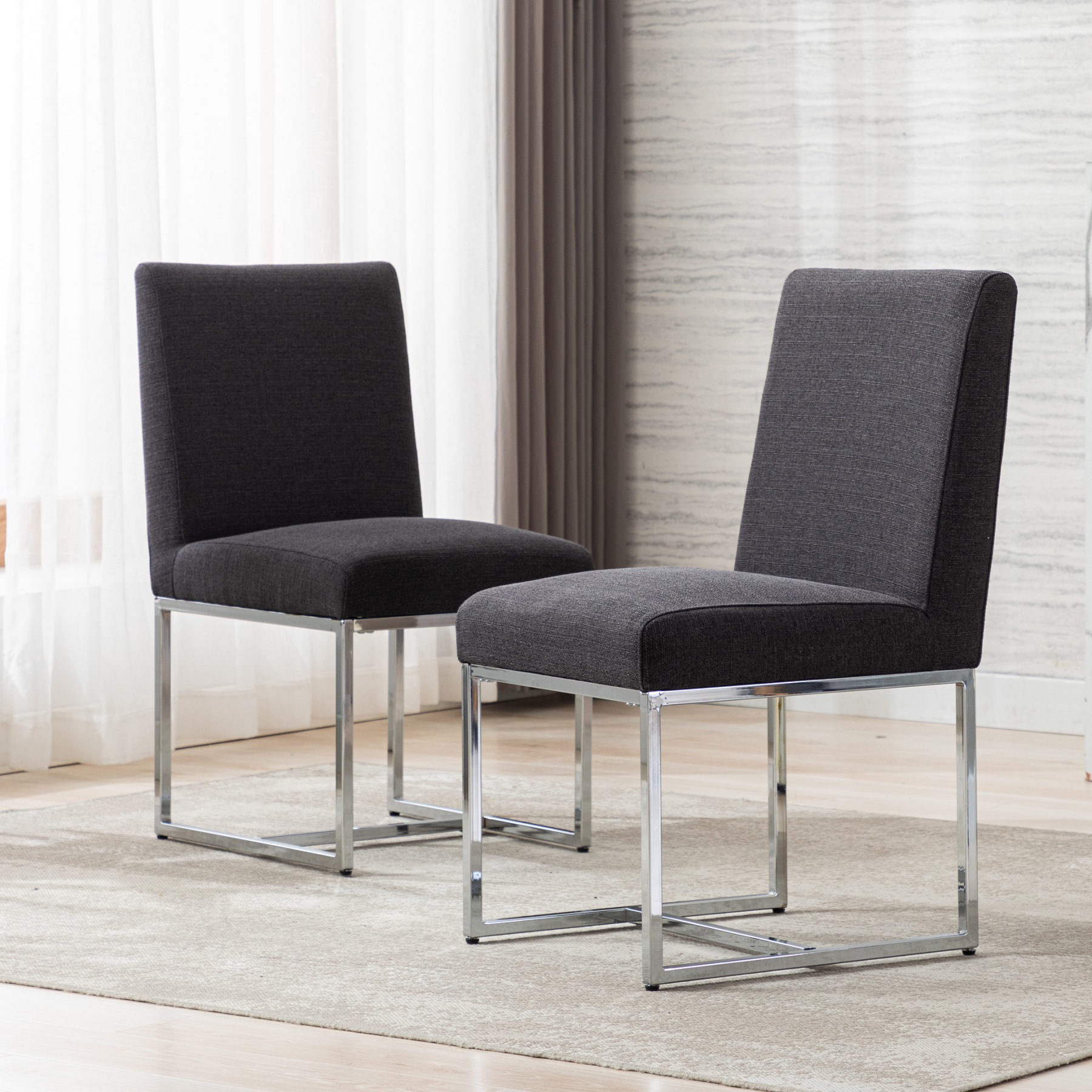 Rectangle Dining Chairs (Set of 2)