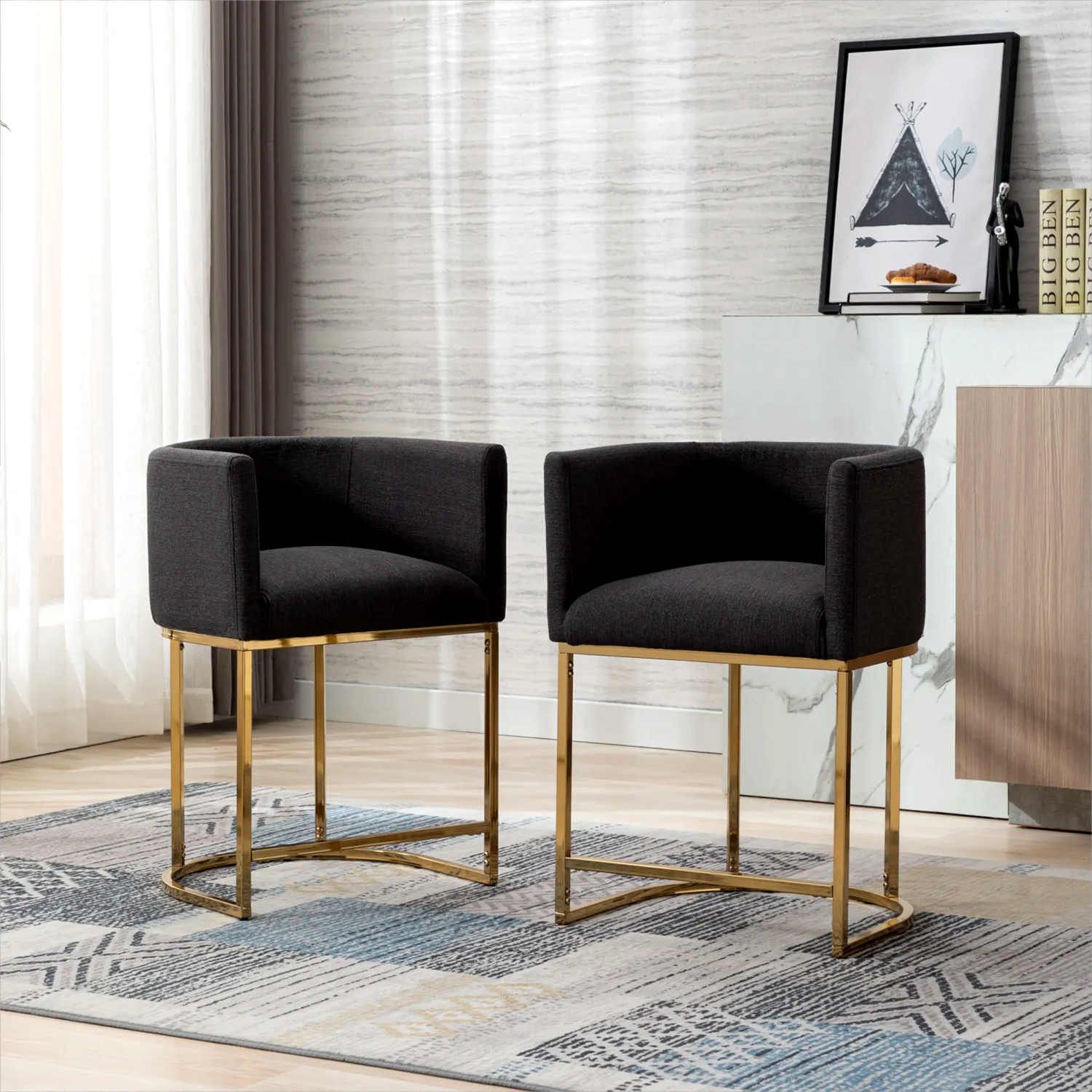 Vintle Bar & Counter Stool (Set of 2)