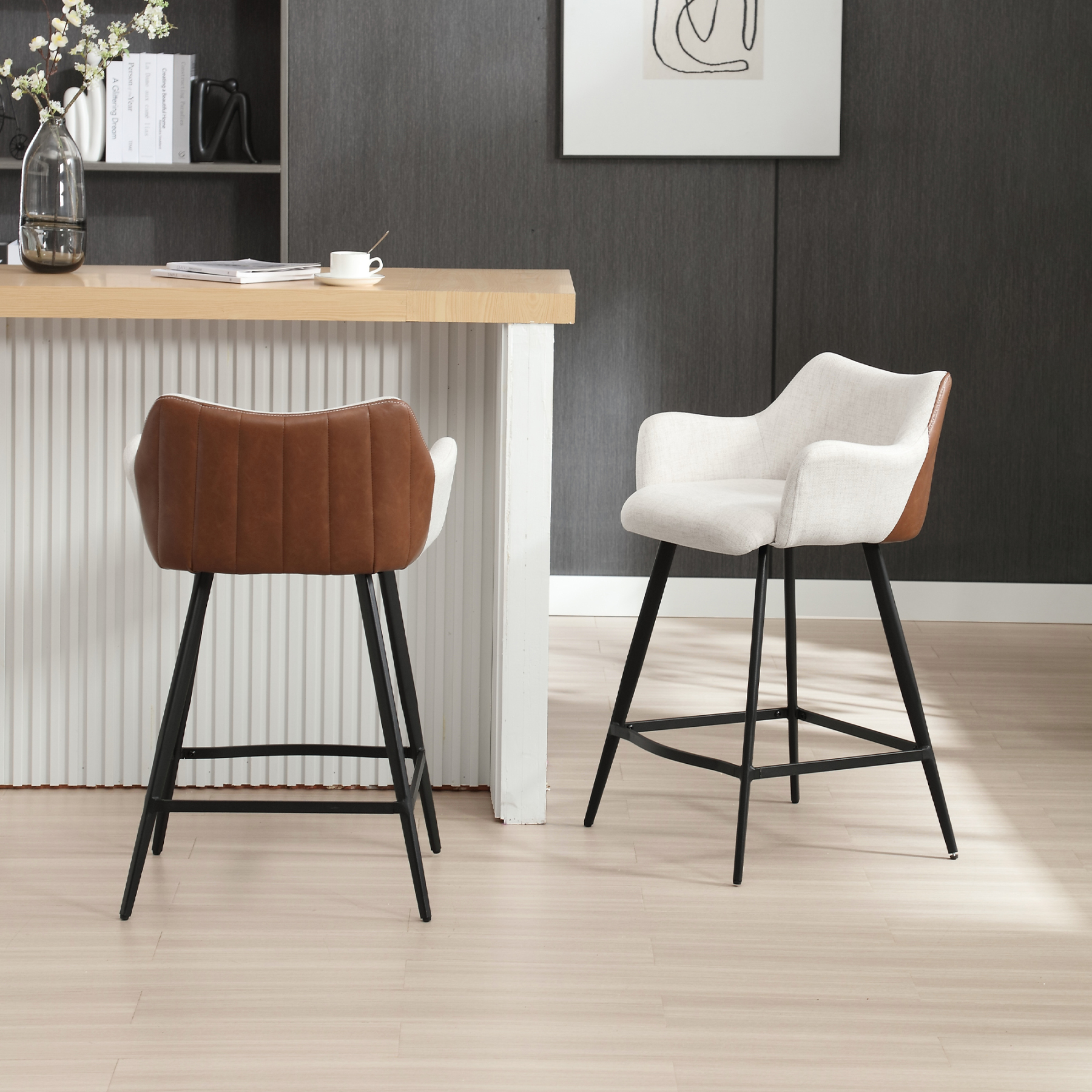 Connor Bar & Counter Stools (Set of 2)