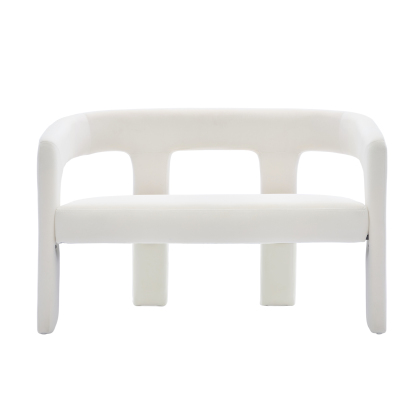Dove 47'' Bench with Back