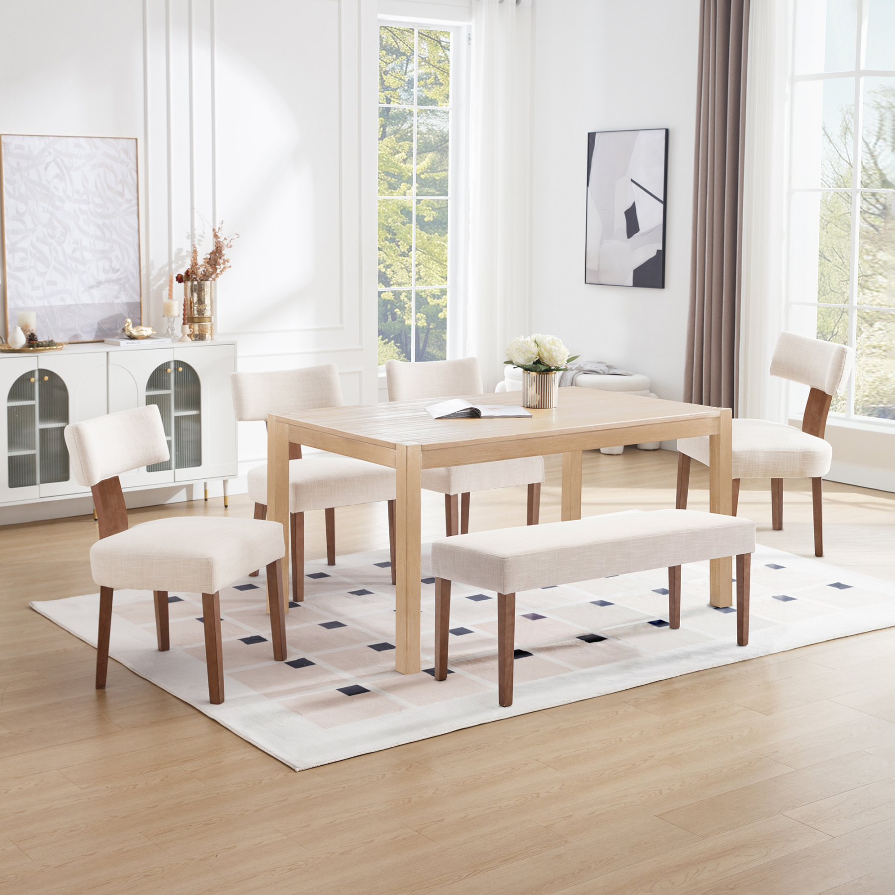Lane Dining Table Set For 4-6
