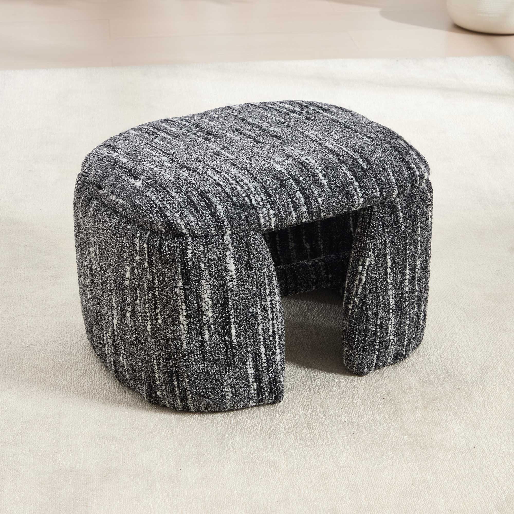 Eva Accent Chair with Ottoman