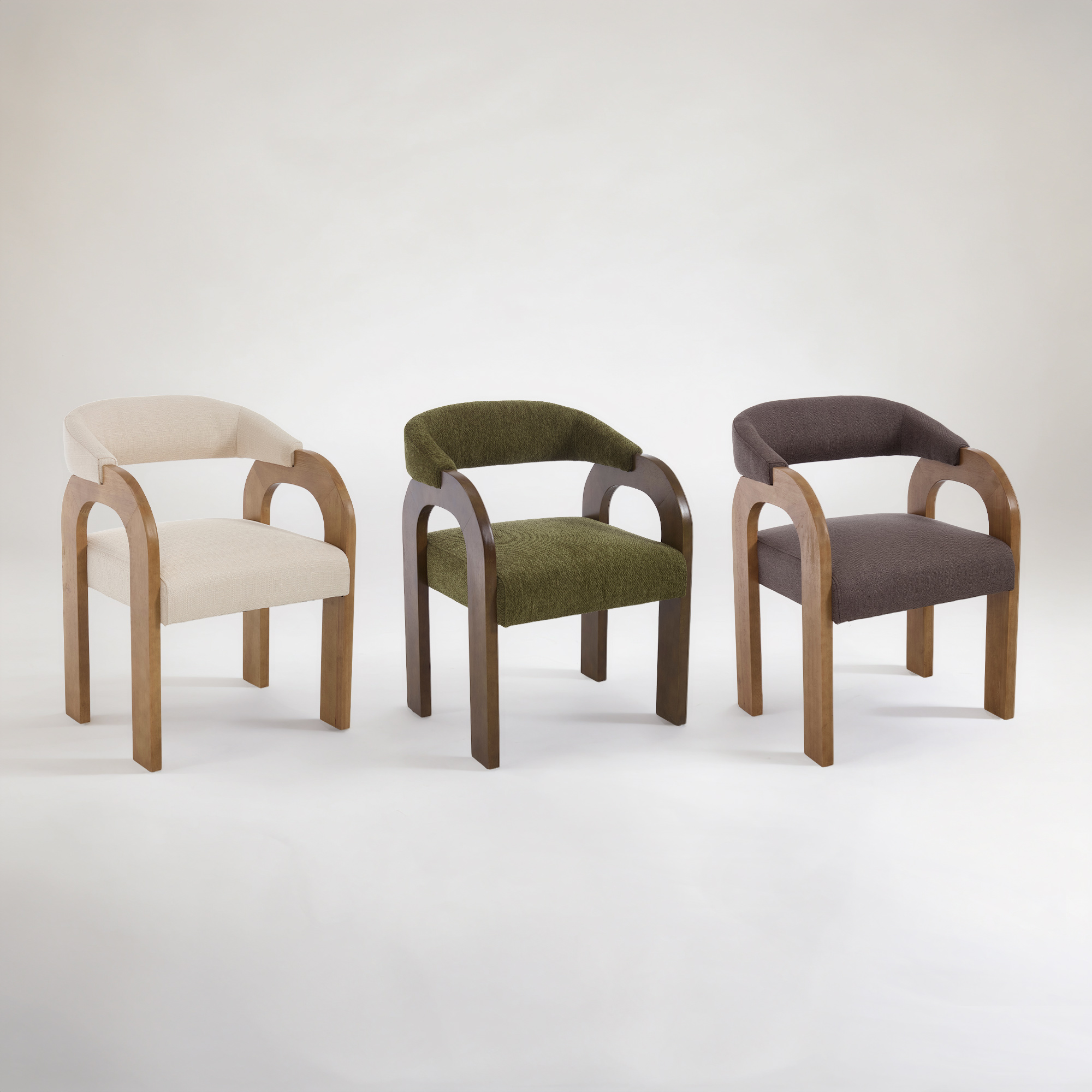 Clara Mid Century Modern Dining Chairs (Set of 2)