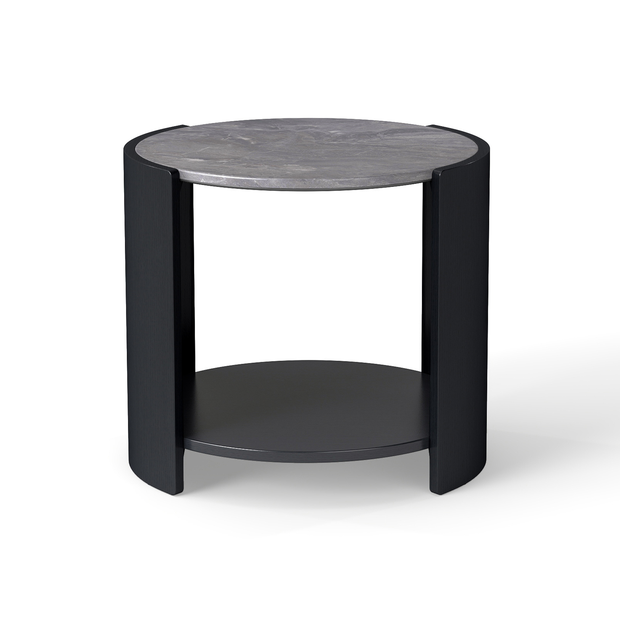Gia Cultured Marble Side Table